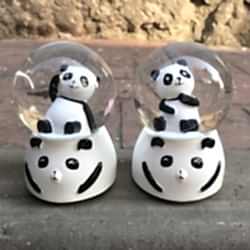 Toptan Büyük Boy Panda Kar Küresi