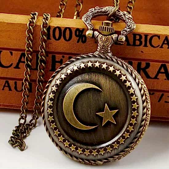Toptan Türk Bayraklı Köstekli Saat Toptan Türk Bayraklı Köstekli Saat