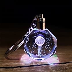 Toptan Işıklı Kristal Anahtarlık Toptan Işıklı Kristal Anahtarlık