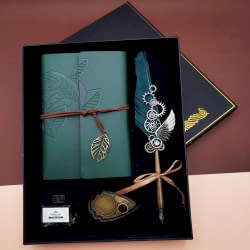 Toptan Mürekkepli Divit Kalem Ve Defter Set