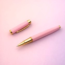 Toptan Premium Pembe Metal Roller Kalem Toptan Premium Pembe Metal Roller Kalem