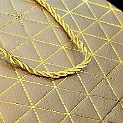 Toptan Küçük Boy Gold İpli Karton Çanta Toptan Küçük Boy Gold İpli Karton Çanta