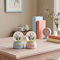 Toptan Panda Tasarımlı Işıklı Küçük Boy Kar Küresi