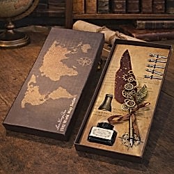 Toptan Vintage Divit Kalem Hediye Seti Toptan Vintage Divit Kalem Hediye Seti