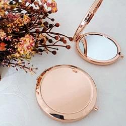 Toptan Promosyon Rose Renk Cep Aynası
