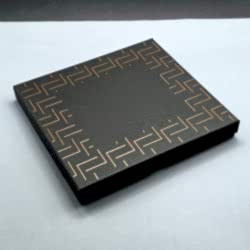 Toptan Gold Desen Siyah Deri Defter Kalem Set