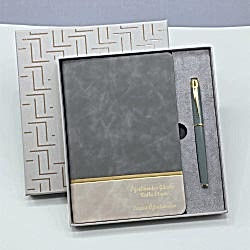 Toptan Öğretmenler Gününe Özel Deri Defter Ve Kalem Set