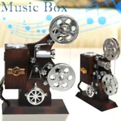 Toptan Film Makinesi Görünümlü Müzik Kutusu