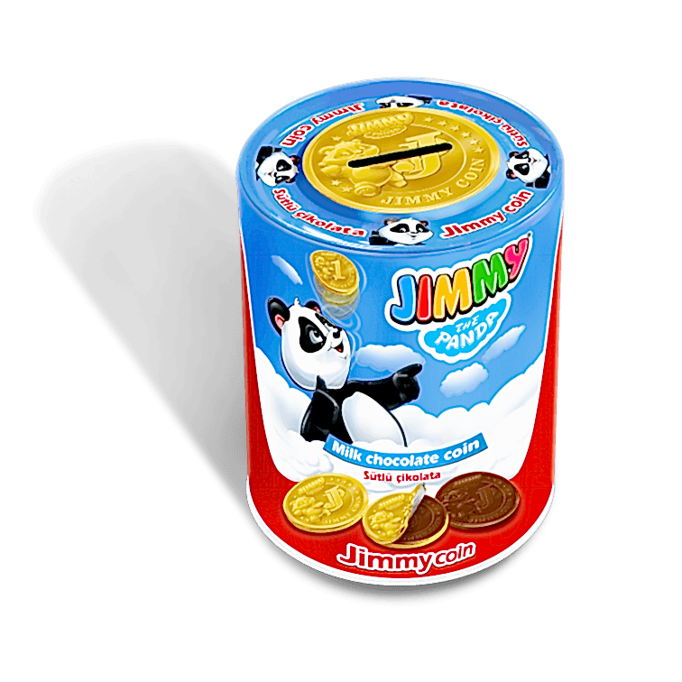 Jimmy Coin - Sütlü Çikolata (Kumbaralı)