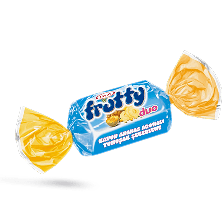Frutty Duo - Kavun, Ananas Aromalı Yumuşak Şeker