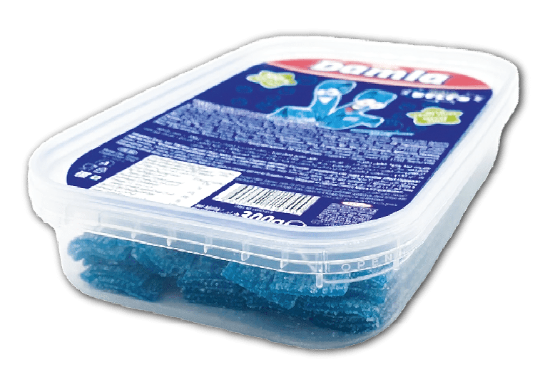 Damla Sour Belts - Böğürtlen & Ahududu Aromalı Yumuşak Şeker