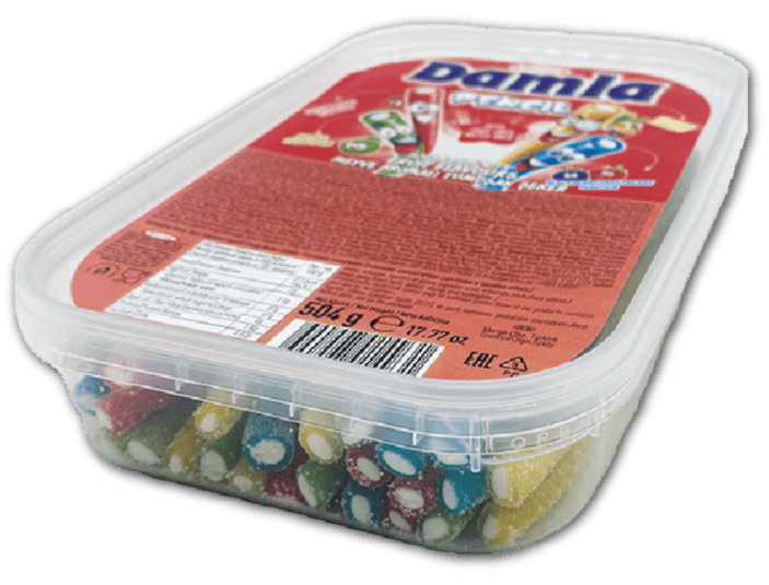 Damla Sour Pencil - Meyve Aromalı Yumuşak Şeker