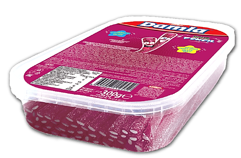 Damla Sour Pencil - Vişne Aromalı Yumuşak Şeker