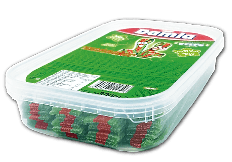 Damla Sour Belts - Karpuz Aromalı Yumuşak Şeker